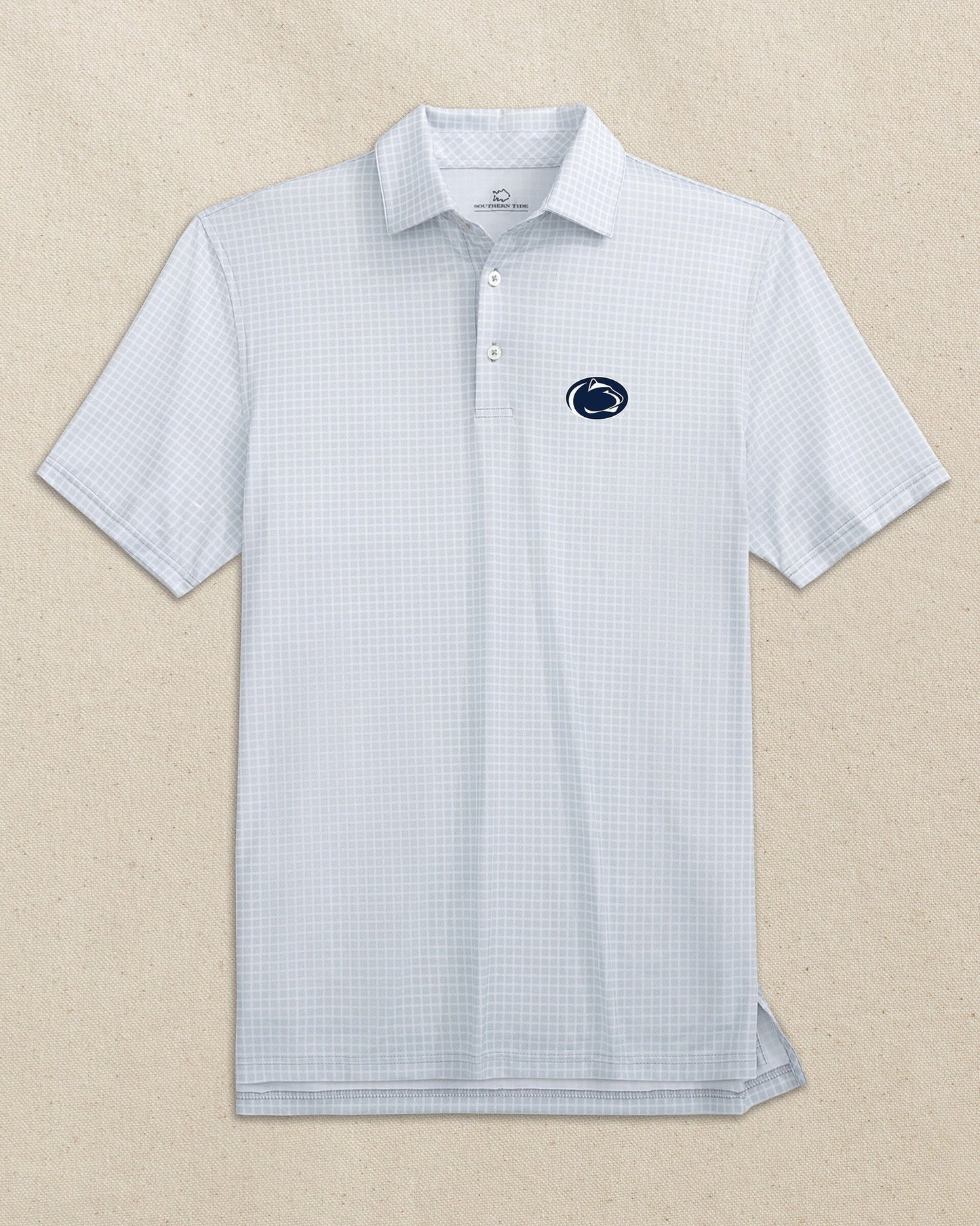 Penn State Nittany Lions Driver Dunes Edge Plaid Polo